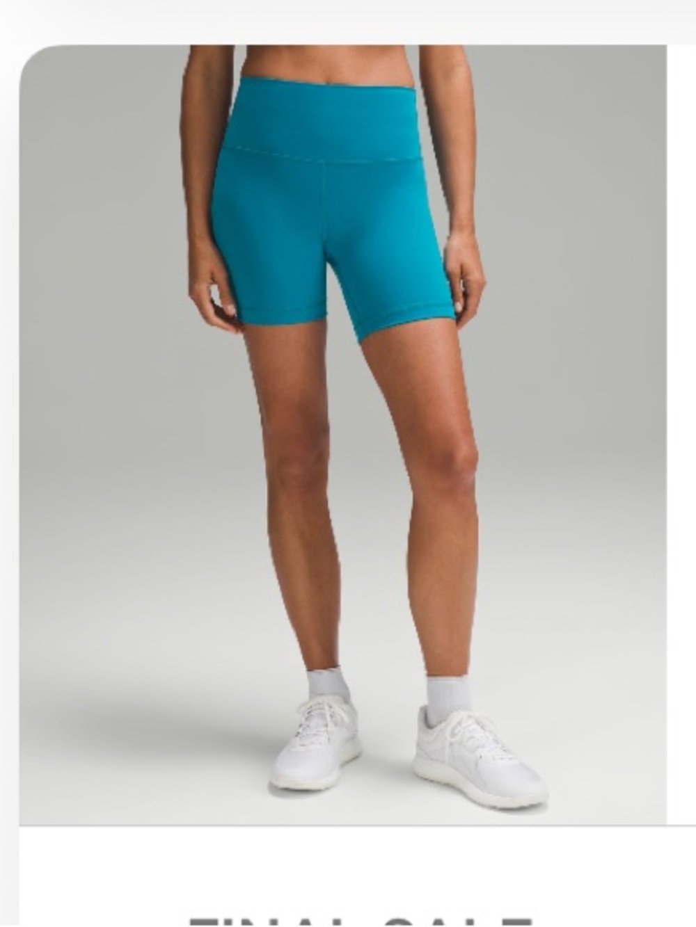 lululemon athletica Wunder Train High-Rise Short 6" - Hawaiian Blue